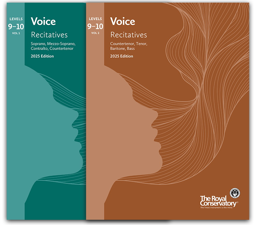 RCM Voice Recitatives 9–10 - Voice Series, 2025 Edition