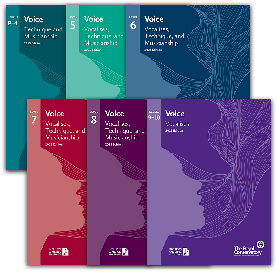 RCM Voice Vocalises, Technique, and Musicianship - Voice Series, 2025 Edition