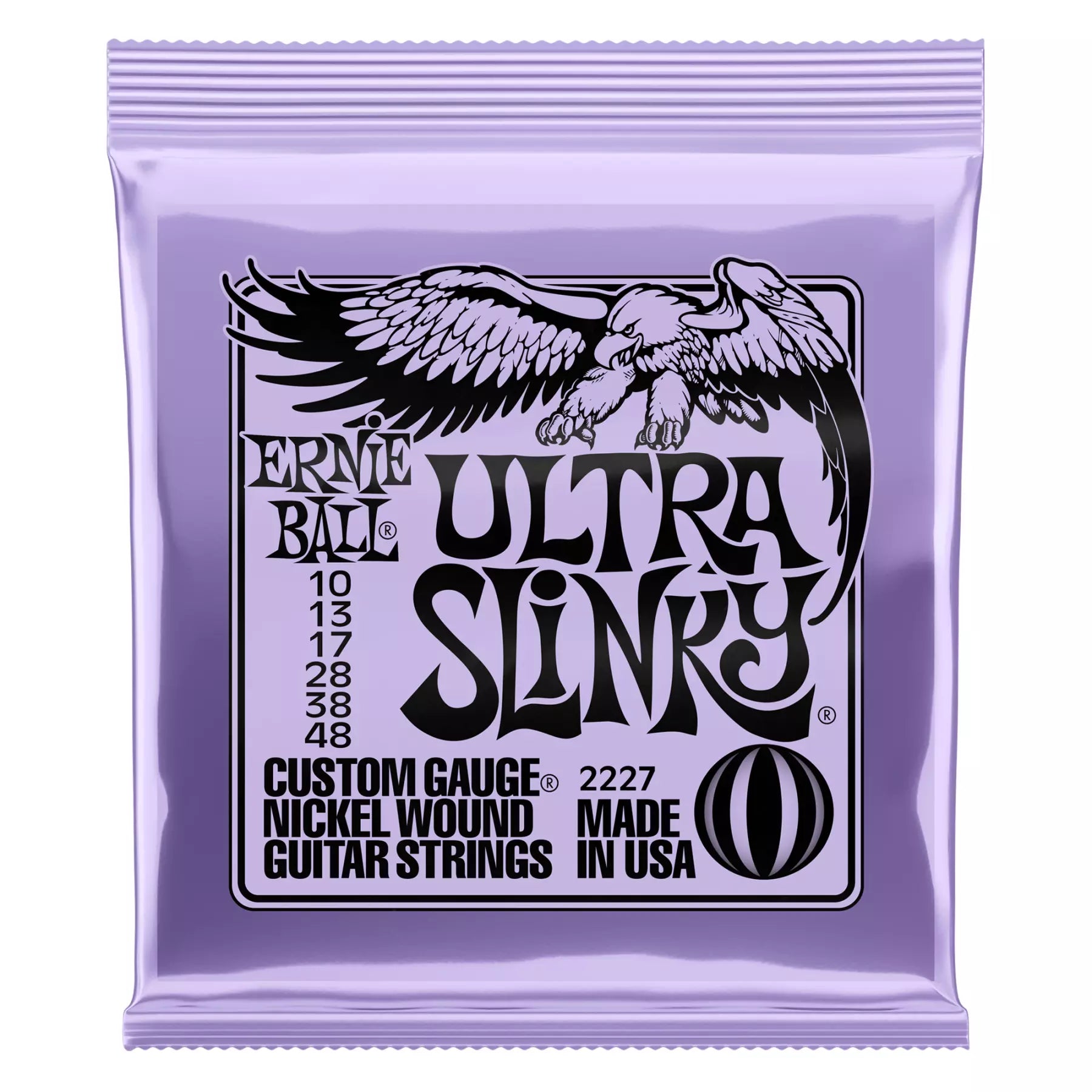 Ernie Ball Slinky Nickel Wound Electric Guitar Strings - Regular Gauges