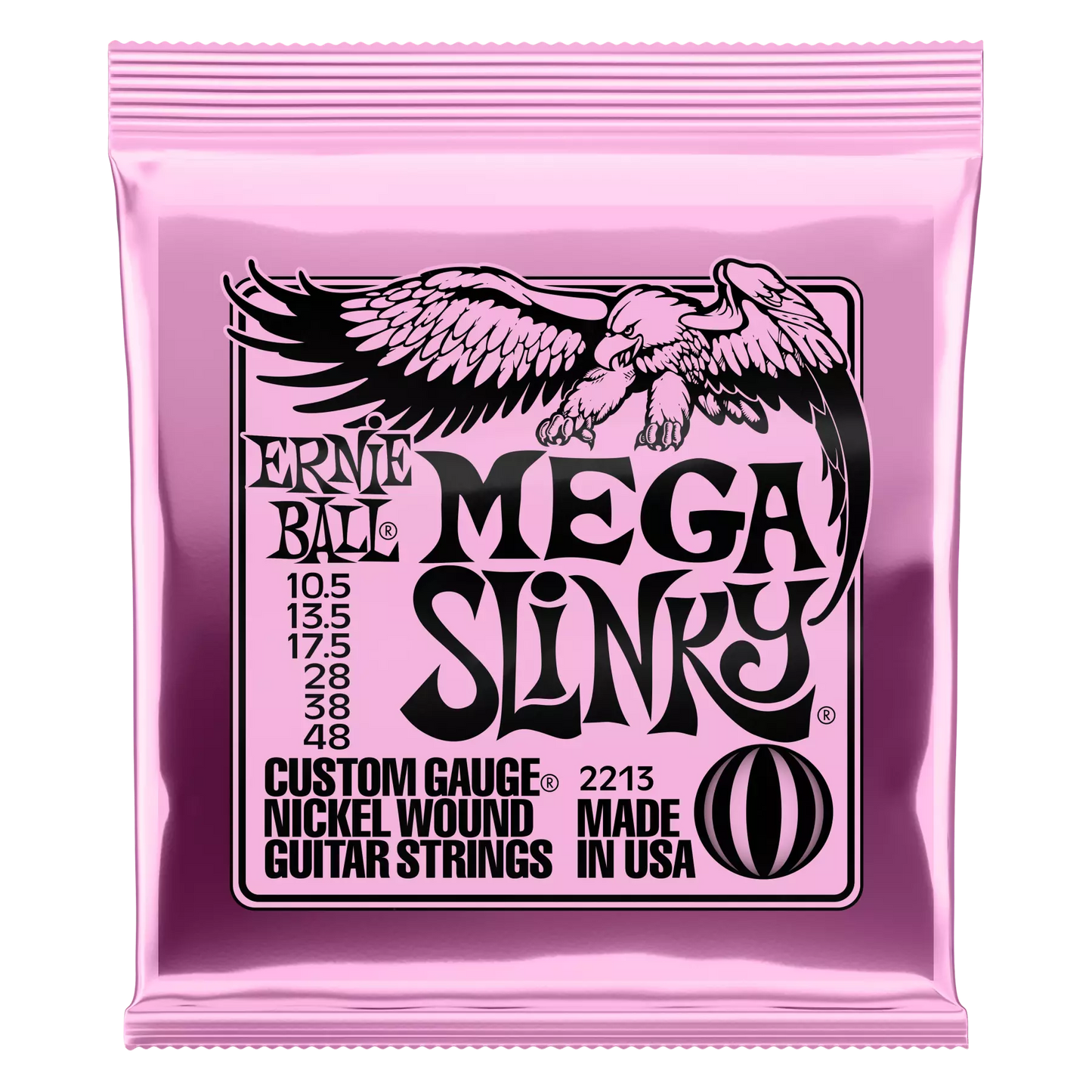 Ernie Ball Slinky Nickel Wound Electric Guitar Strings - Regular Gauges