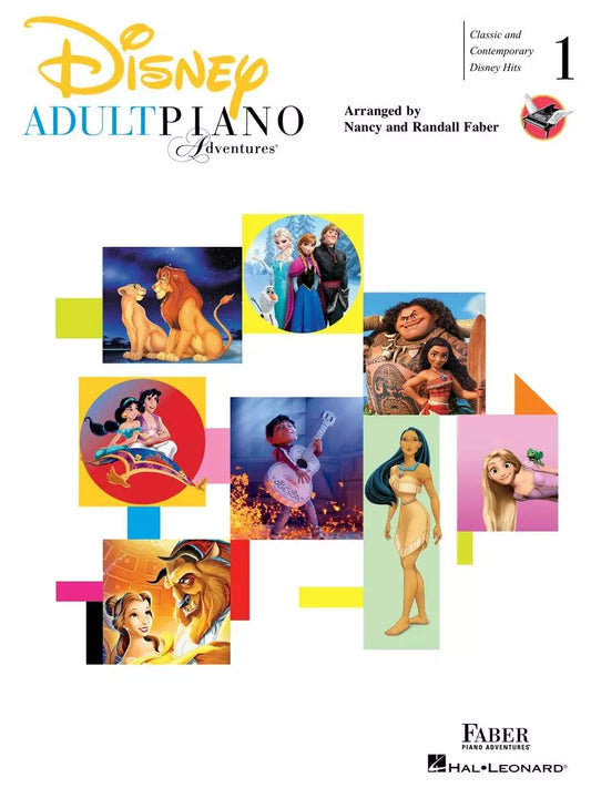 Adult Piano Adventures: Disney Book 1 - Faber/Faber - Piano Book
