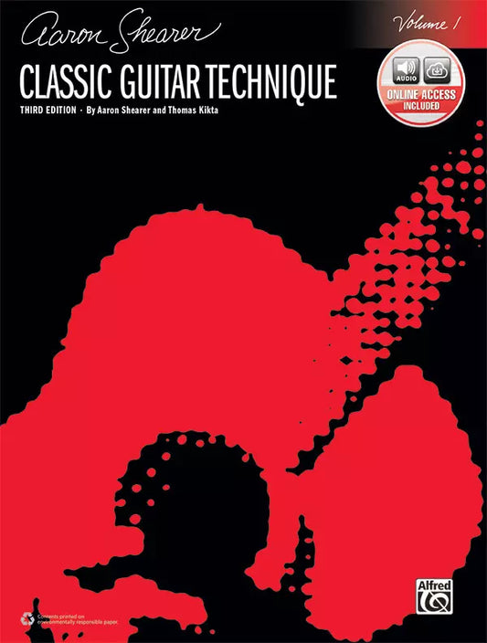 Aaron Shearer - Classic Guitar Technique, Volume 1 with Online Audio