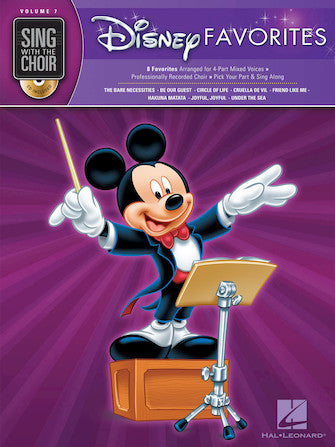 Disney Favorites Sing with the Choir Volume 7