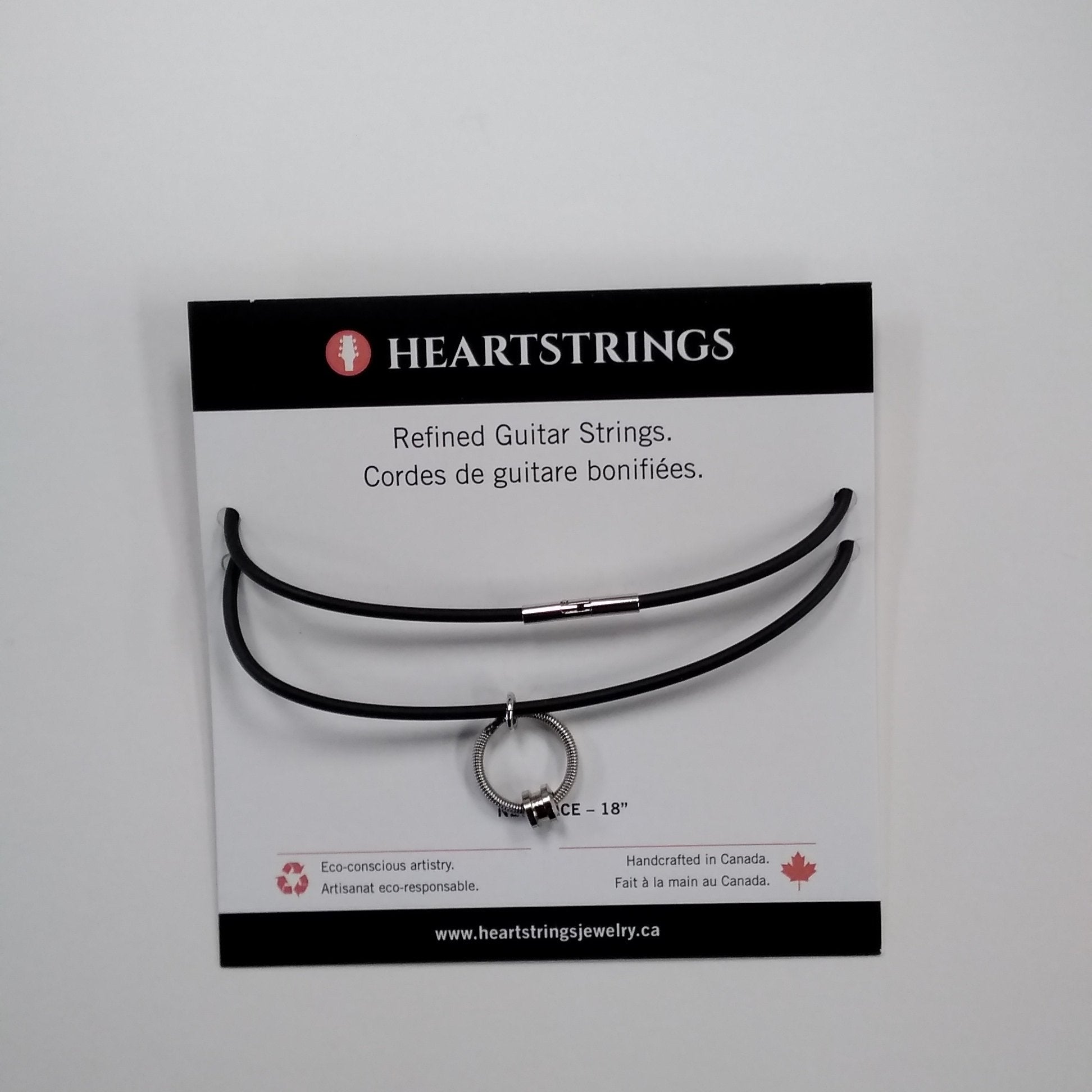 Refined Guitar String Necklace