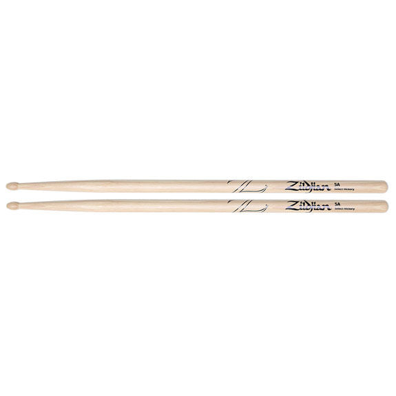 Zildjian 5A Natural Finish Nylon Tip Drumsticks