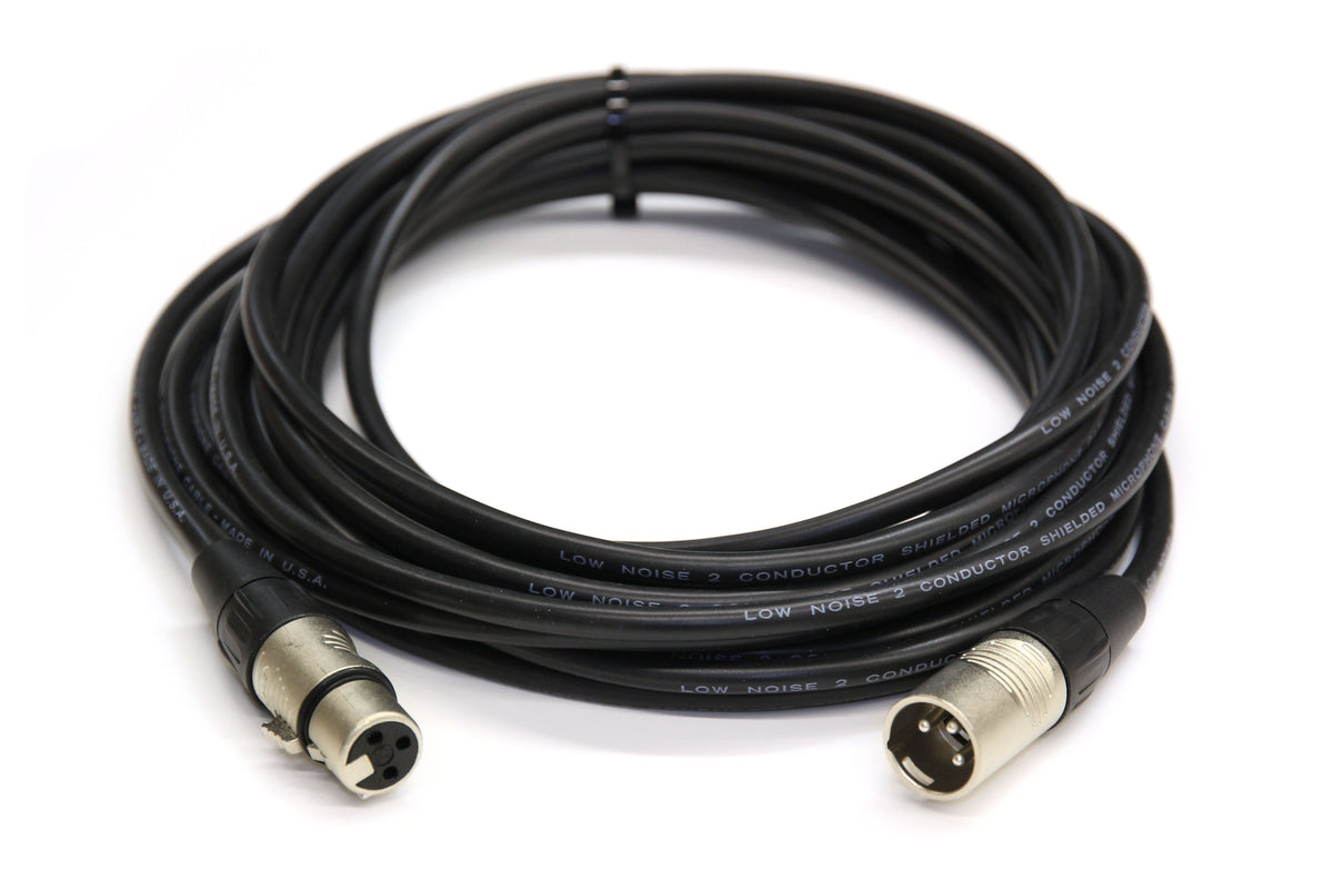 Câble patch XLR vers XLR de 3 mètres