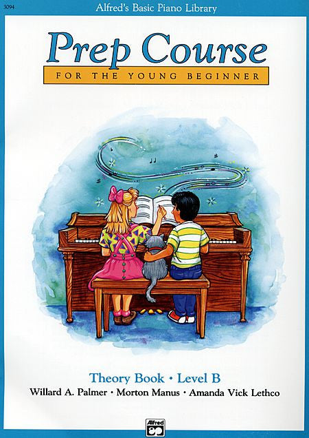 Alfred's Prep Course - Theory Book (Level B) For the Young Beginner - Canada
