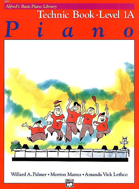 Alfred's Basic Piano Course - Technic Book, Level 1A - Canada