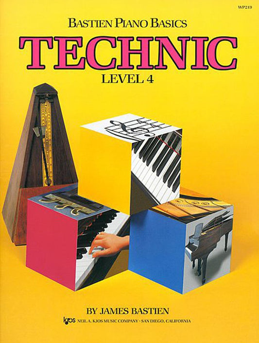 Bastien Piano Basics - Technic Level 4