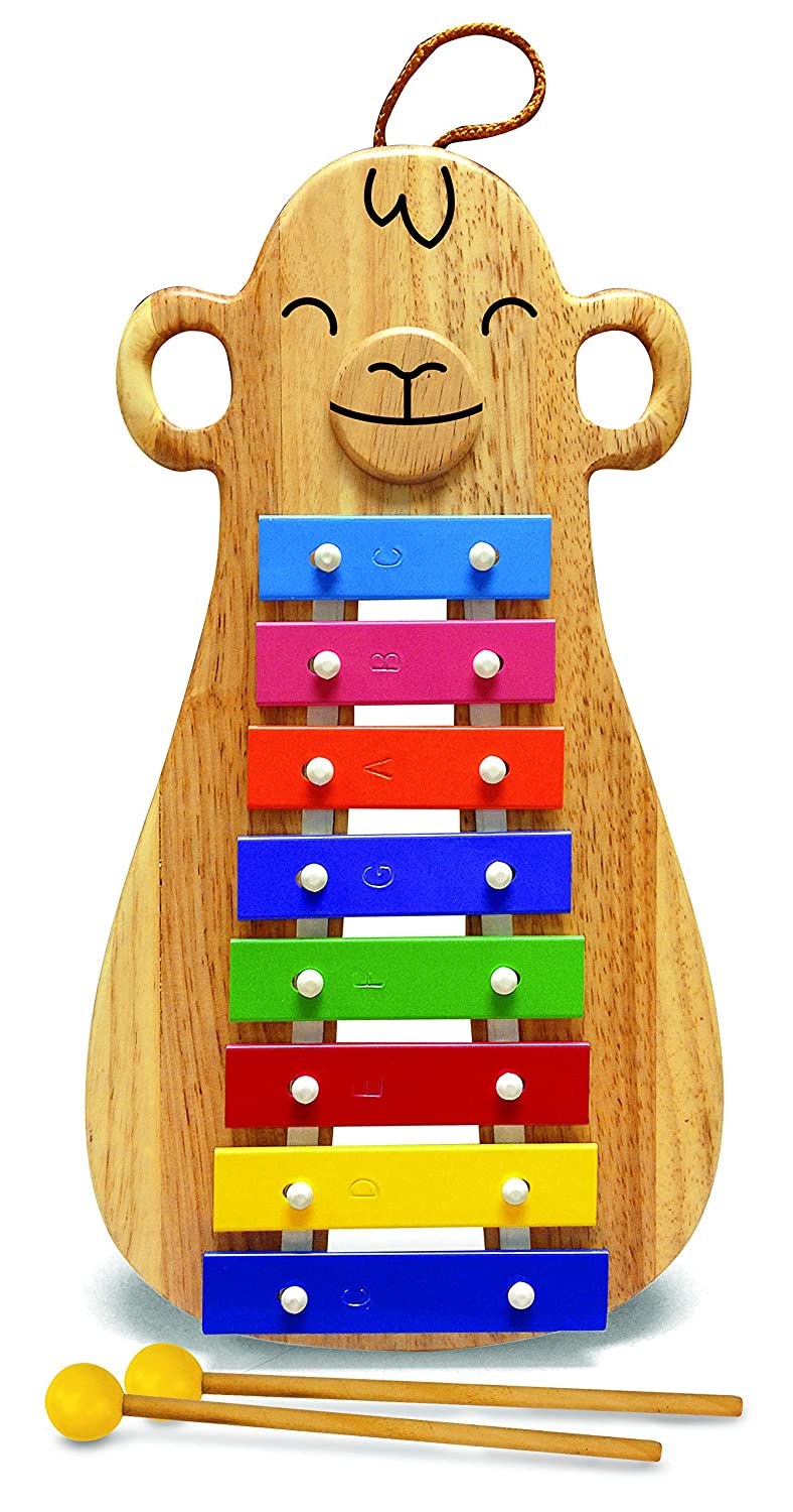 Green tones Monkey Glockenspiel