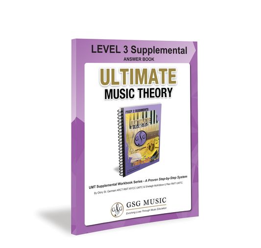 Ultimate Music Theory Level 3 Supplemental Answer Book
