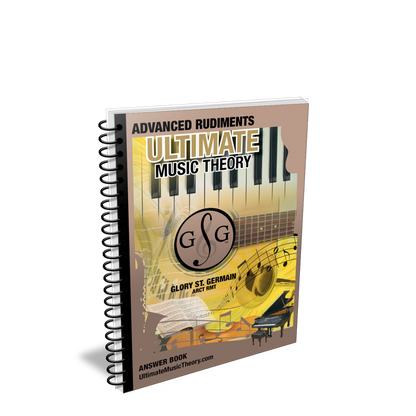 Ultimate Music Theory - Advanced Rudiments, Answer Book