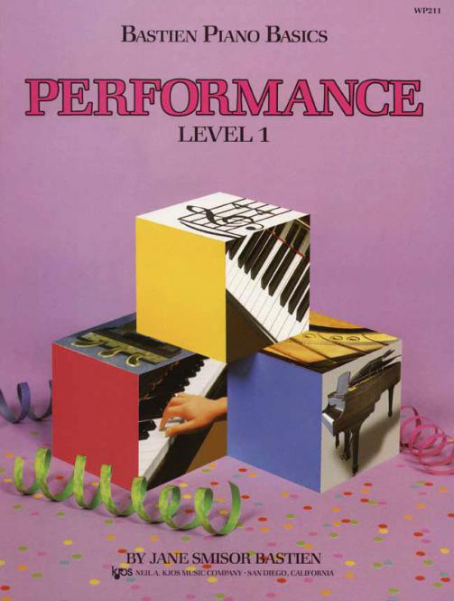 Bastien Piano Basics, Level 1, Performance