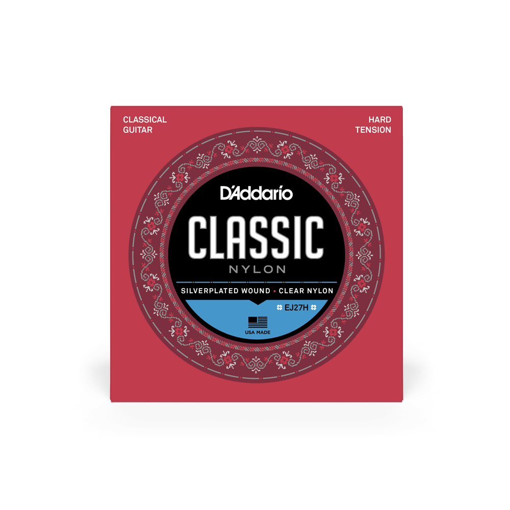 D'Addario Classical Guitar Nylon Strings (Normal, Hard Tension )