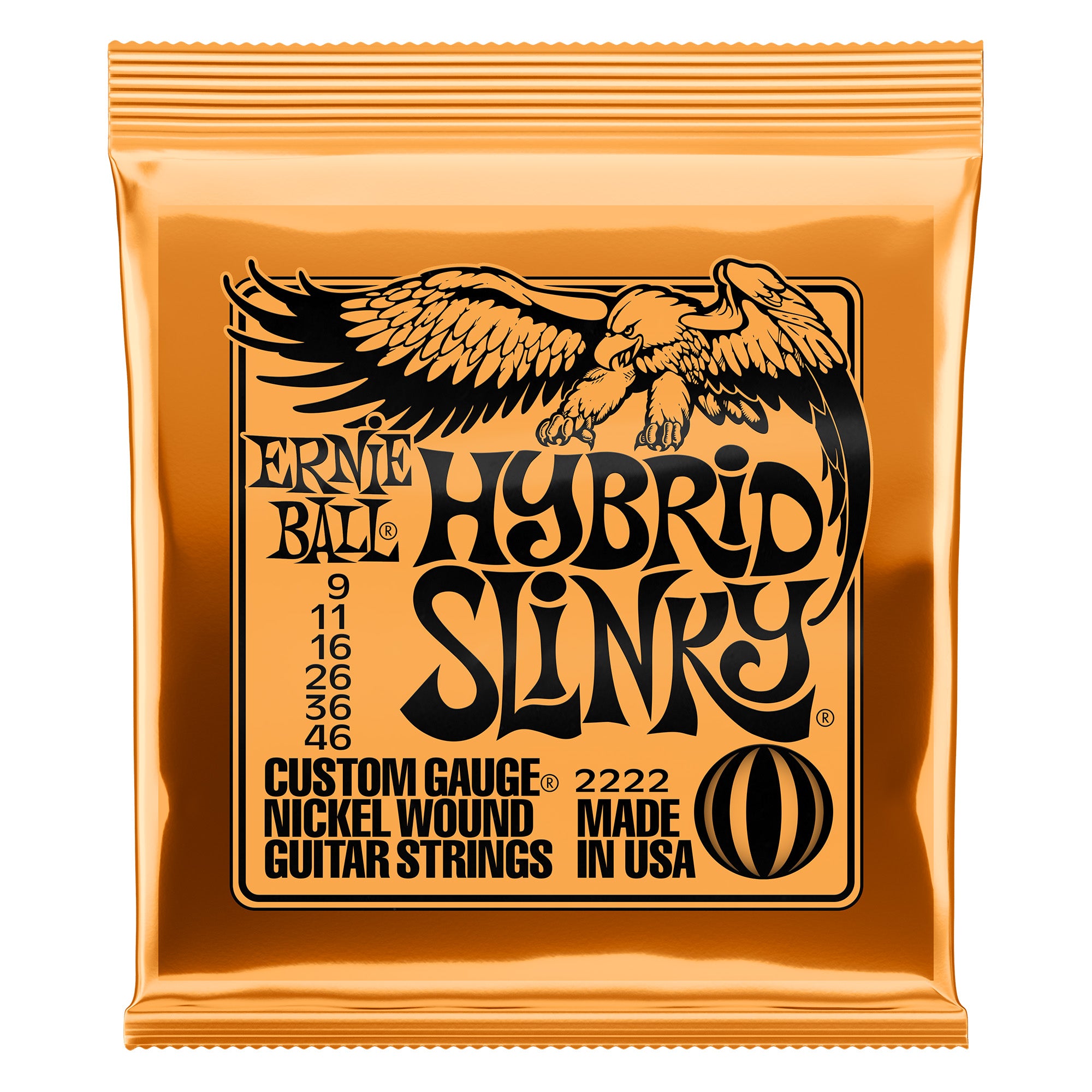 Ernie Ball Slinky Nickel Wound Electric Guitar Strings - Light Gauges