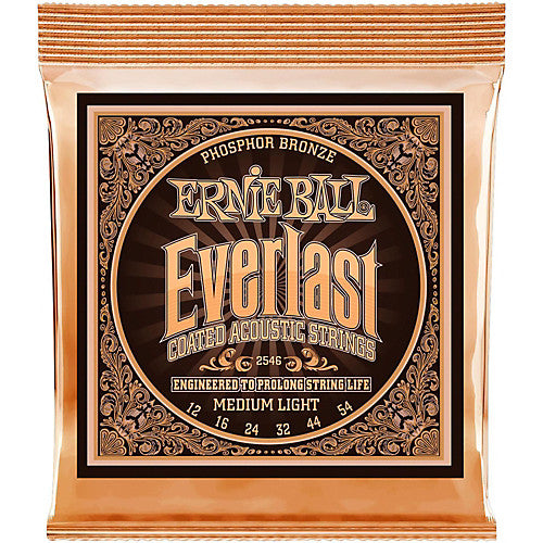 Ernie Ball Everlast Coated Acoustic Guitar Strings