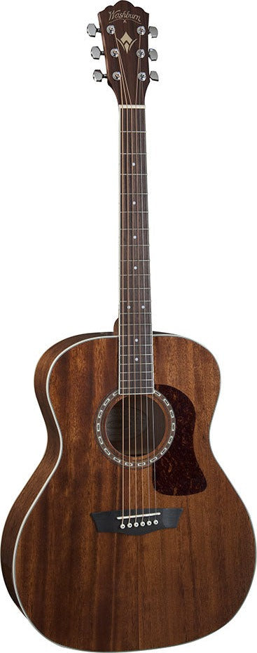 Washburn HG12S-O Heritage 10 Series Grand Auditorium Acoustic Guitar Mahogany
