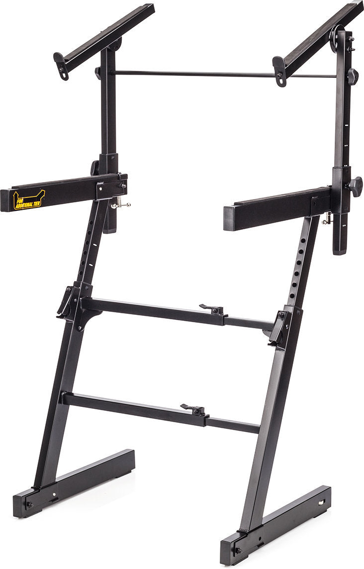 Hercules AutoLock Z-Keyboard Stand w/ Tier
