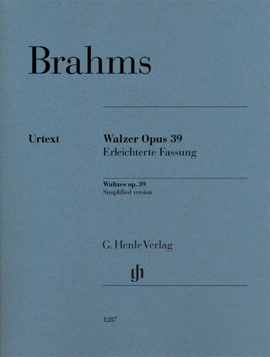 Brahms - Waltzes Op. 39 (Solo Piano)