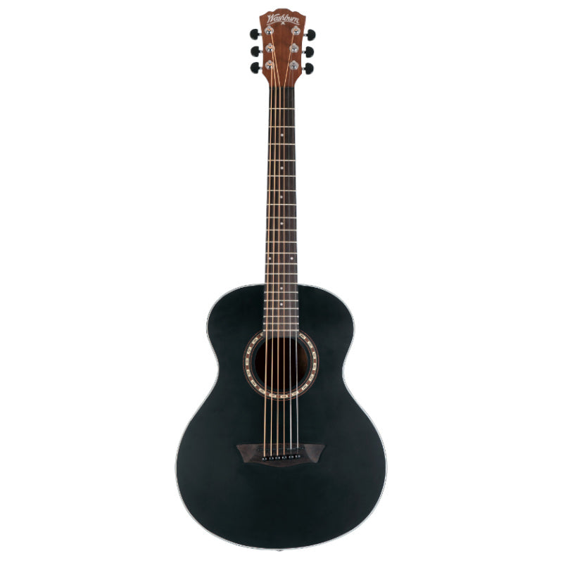 Washburn Apprentice G-Mini 5 Acoustic Guitar - Black Matte