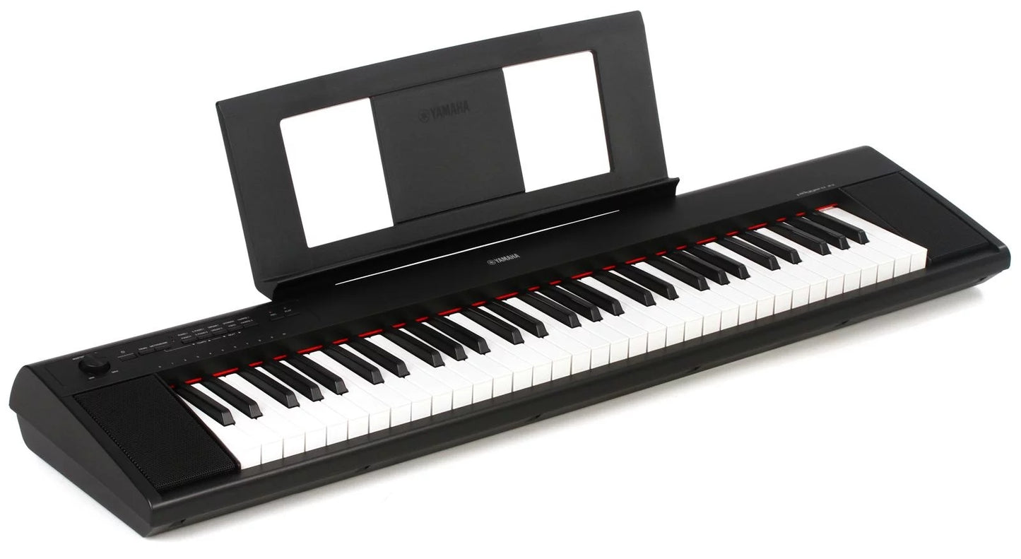 Yamaha NP32 76-Key Lightweight Portable Keyboard, Black