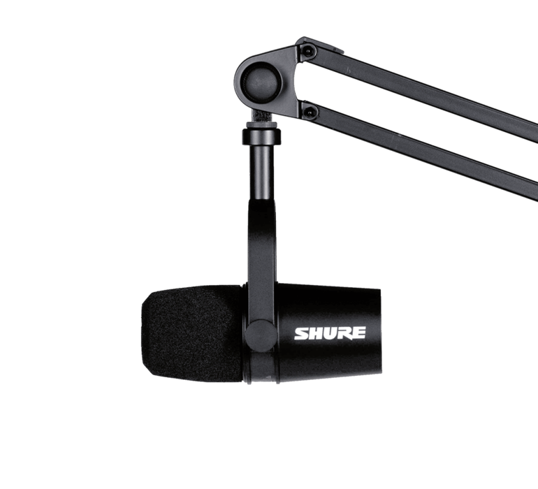 SHURE MV7 Podcast Microphone - Black