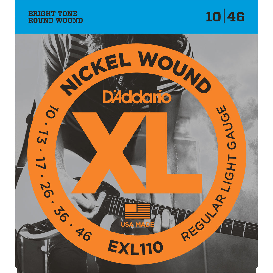 D'Addario EXL Nickel Wound Electric Strings