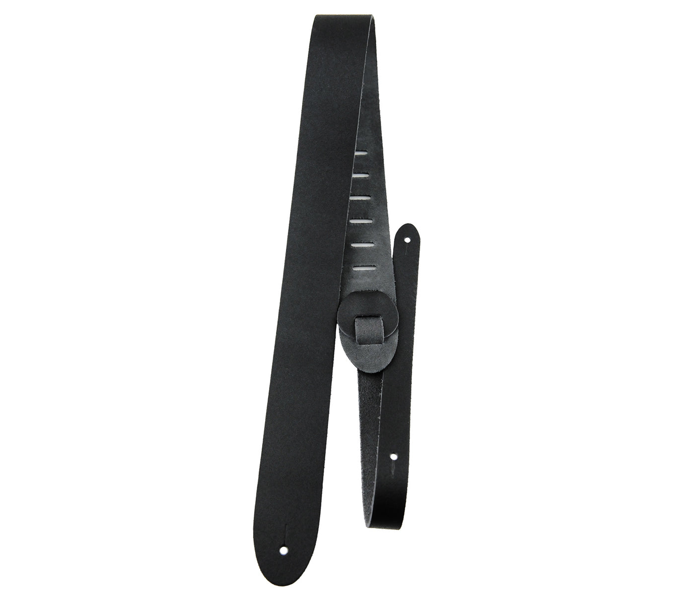 Perri's Black Leather Guitar Strap