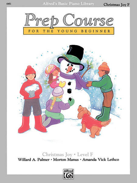 Alfred's Prep Course for the Young Beginner - Christmas Joy Level F