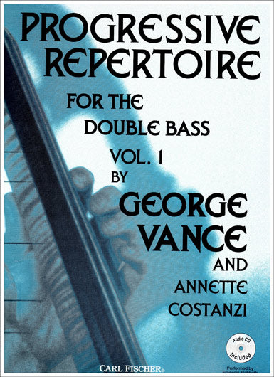 Progressive Repertoire for the Double Bass - Volume 1 (w/CD)