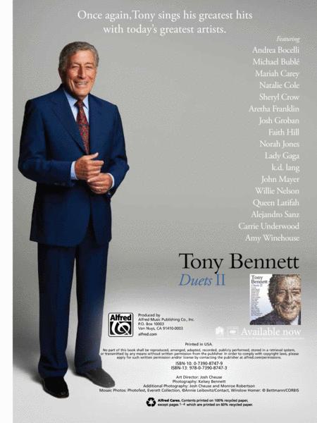 Tony Bennett - Duets II (Piano/Vocal/Guitar)