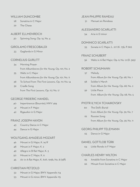 Simple Classical Piano Pieces - Easy Pieces from the Masters