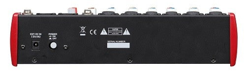 M800FX/BT/MP3 Mixer - 8 Channel - Bluetooth- MP3 - Effects & Recording Function