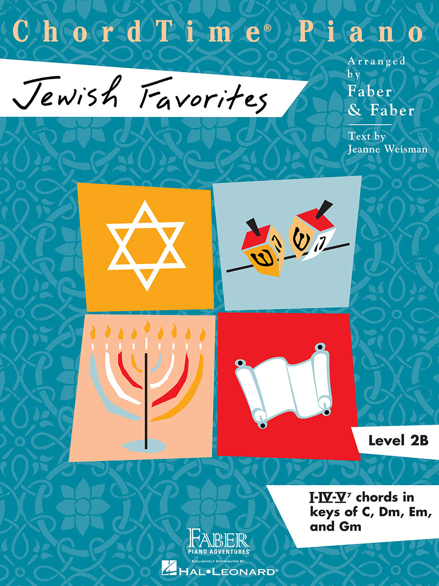 ChordTime Piano - Jewish Favorites Level 2B
