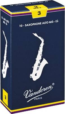 Vandoren Eb Alto Sax Reeds 3.5