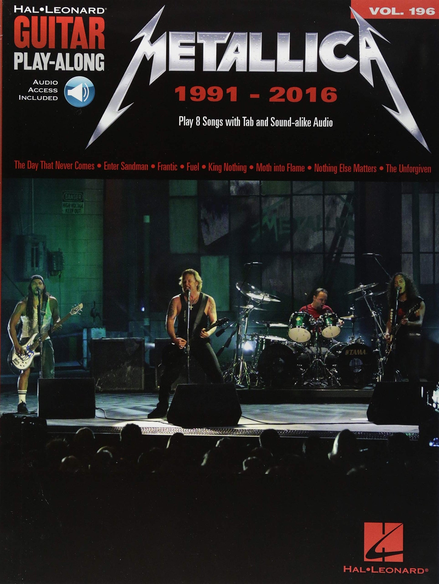 Metallica: 1991-2016 Guitar Play-Along Volume 196