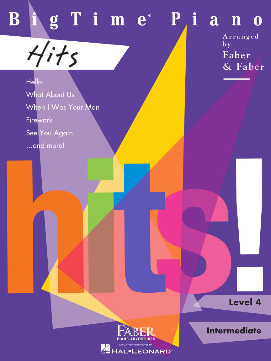 Piano Adventures Bigtime Piano - Hits Level 4