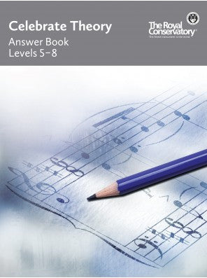 Celebrate Theory Answer Book: Levels 5-8 - Canada