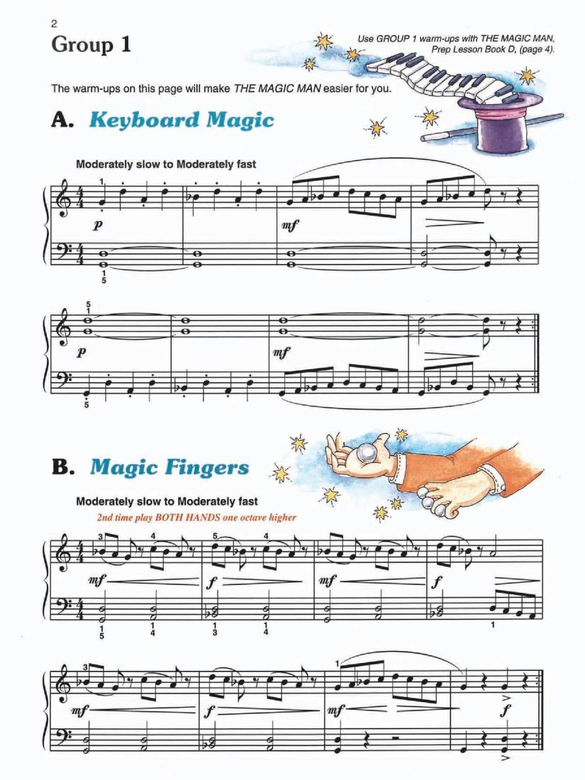 Alfred's Prep Course - Technic Book (Level D) For the Young Beginner