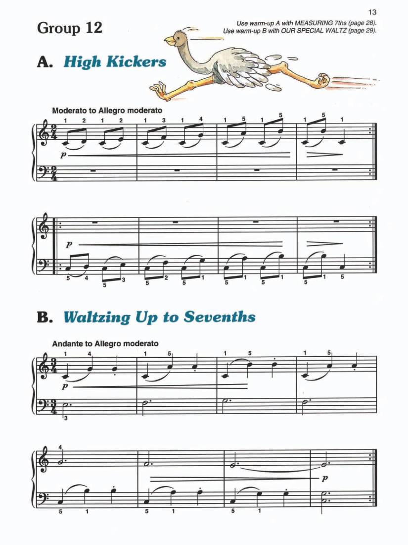 Alfred's Prep Course - Technic Book (Level E) For the Young Beginner