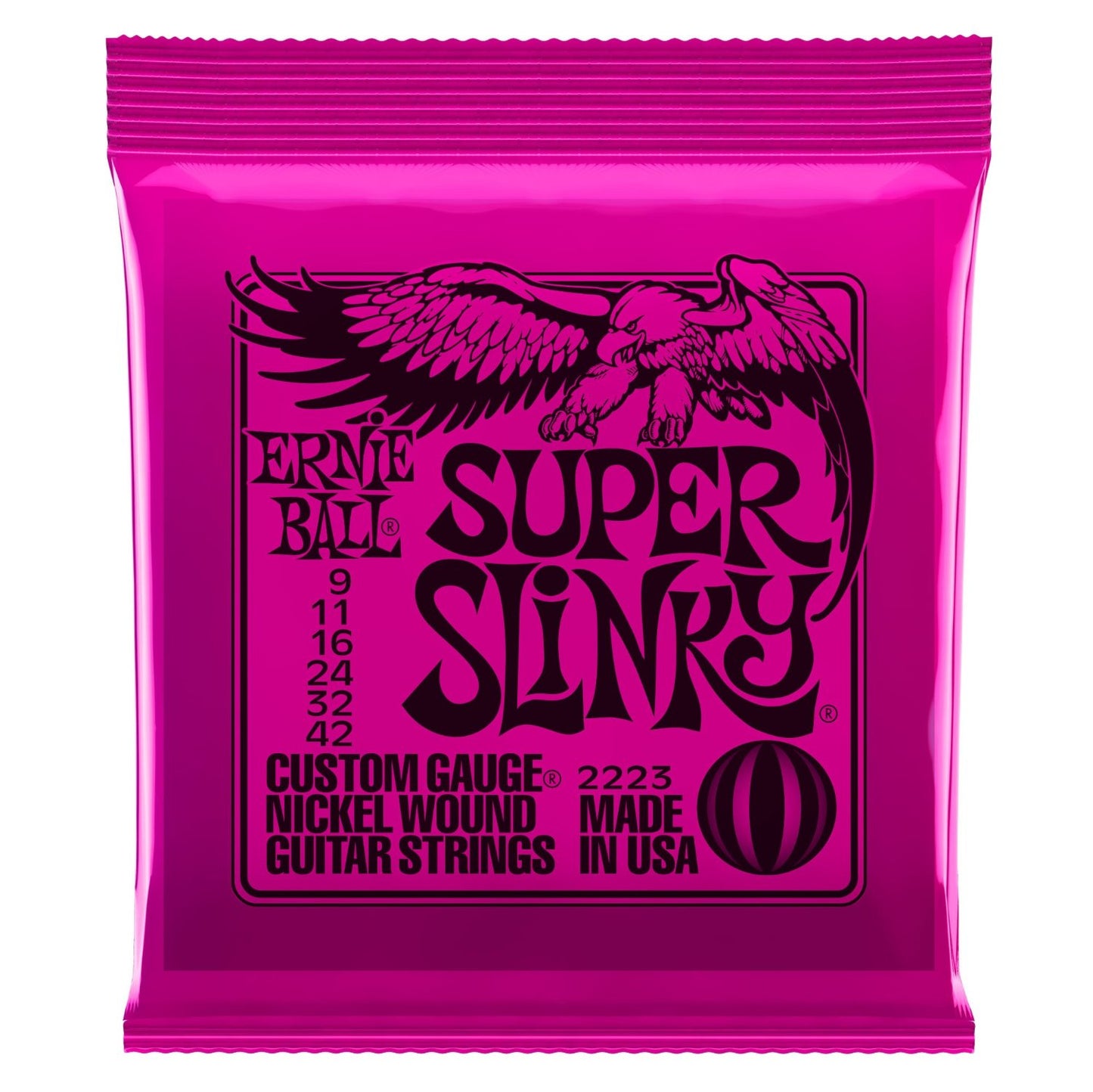 Ernie Ball Slinky Nickel Wound Electric Guitar Strings - Light Gauges