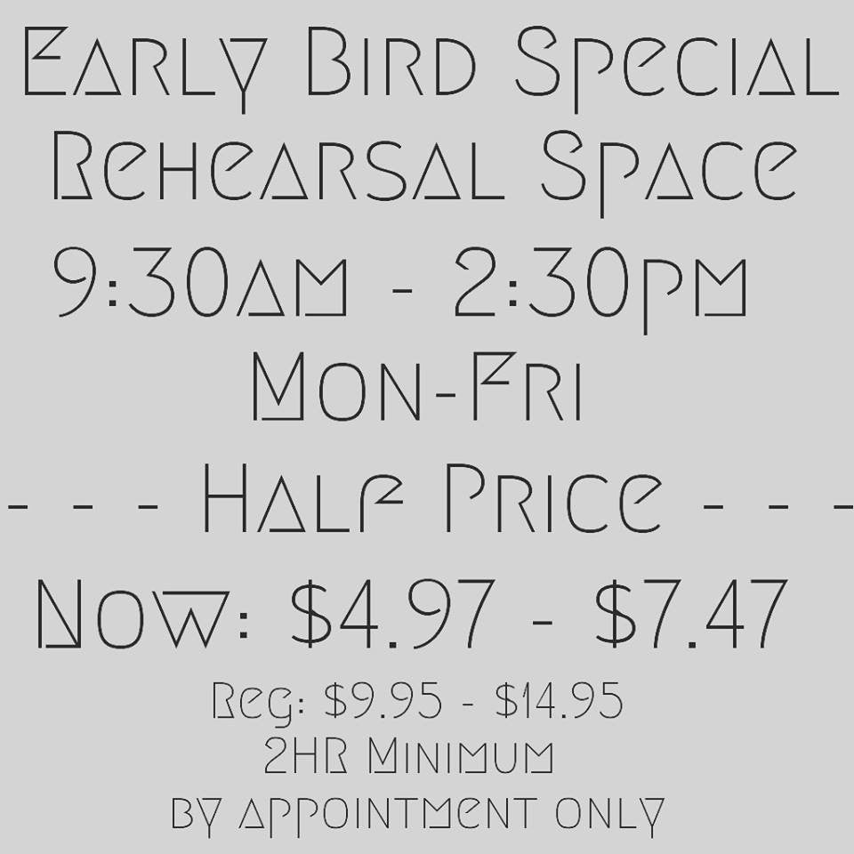 Rehearsal and Studio Space at Granata Music