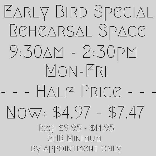 Rehearsal and Studio Space at Granata Music