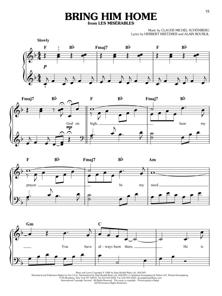 First 50 Pop Ballads You Should Play on the Piano
