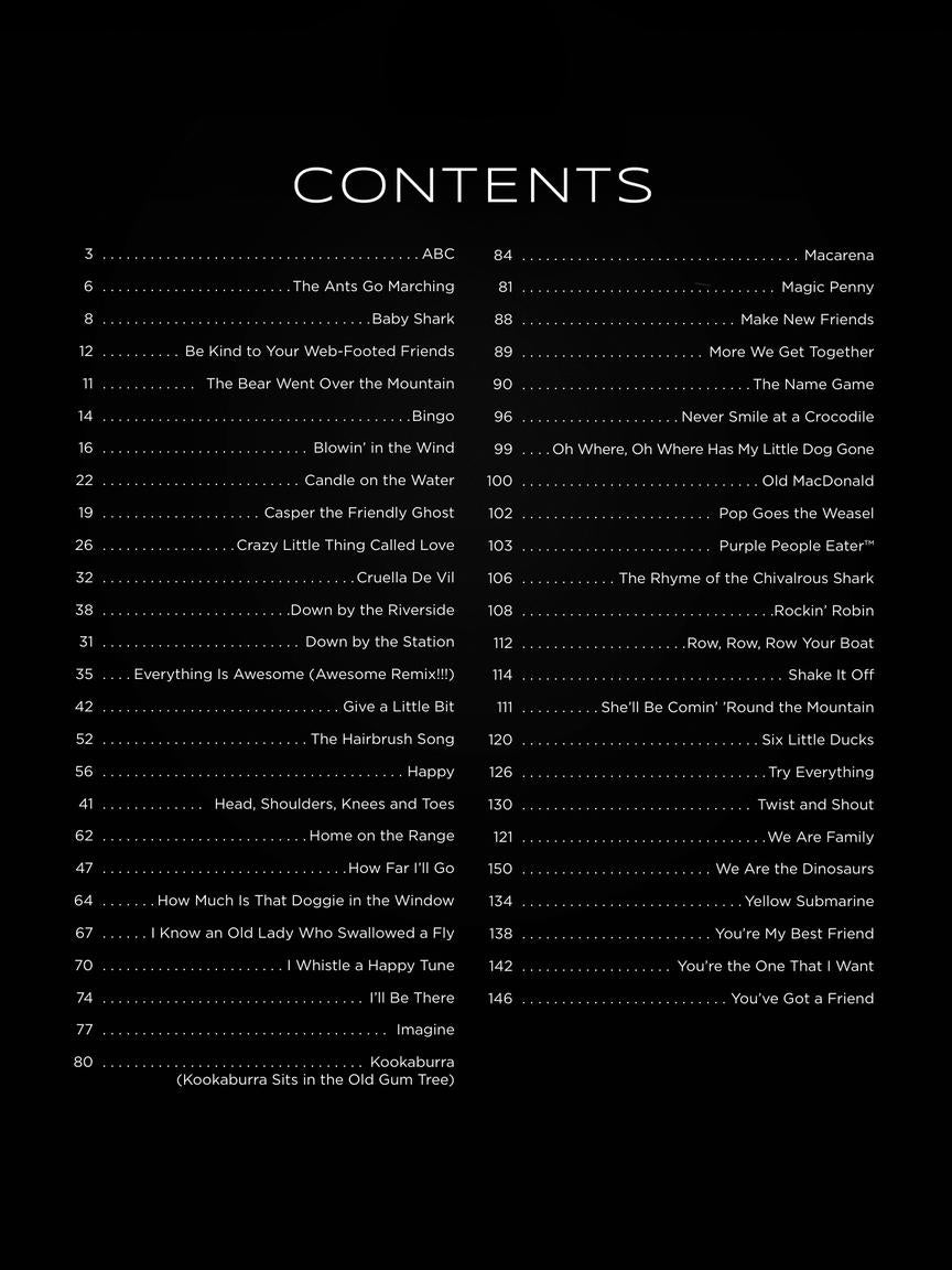 First 50 Fun Children's Songs You Should Play on Piano