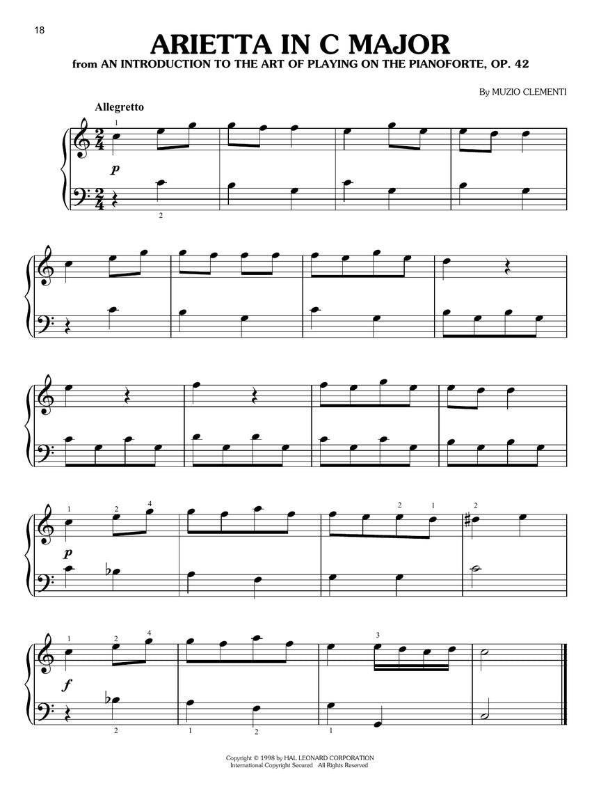First 50 Piano Solos You Should Play