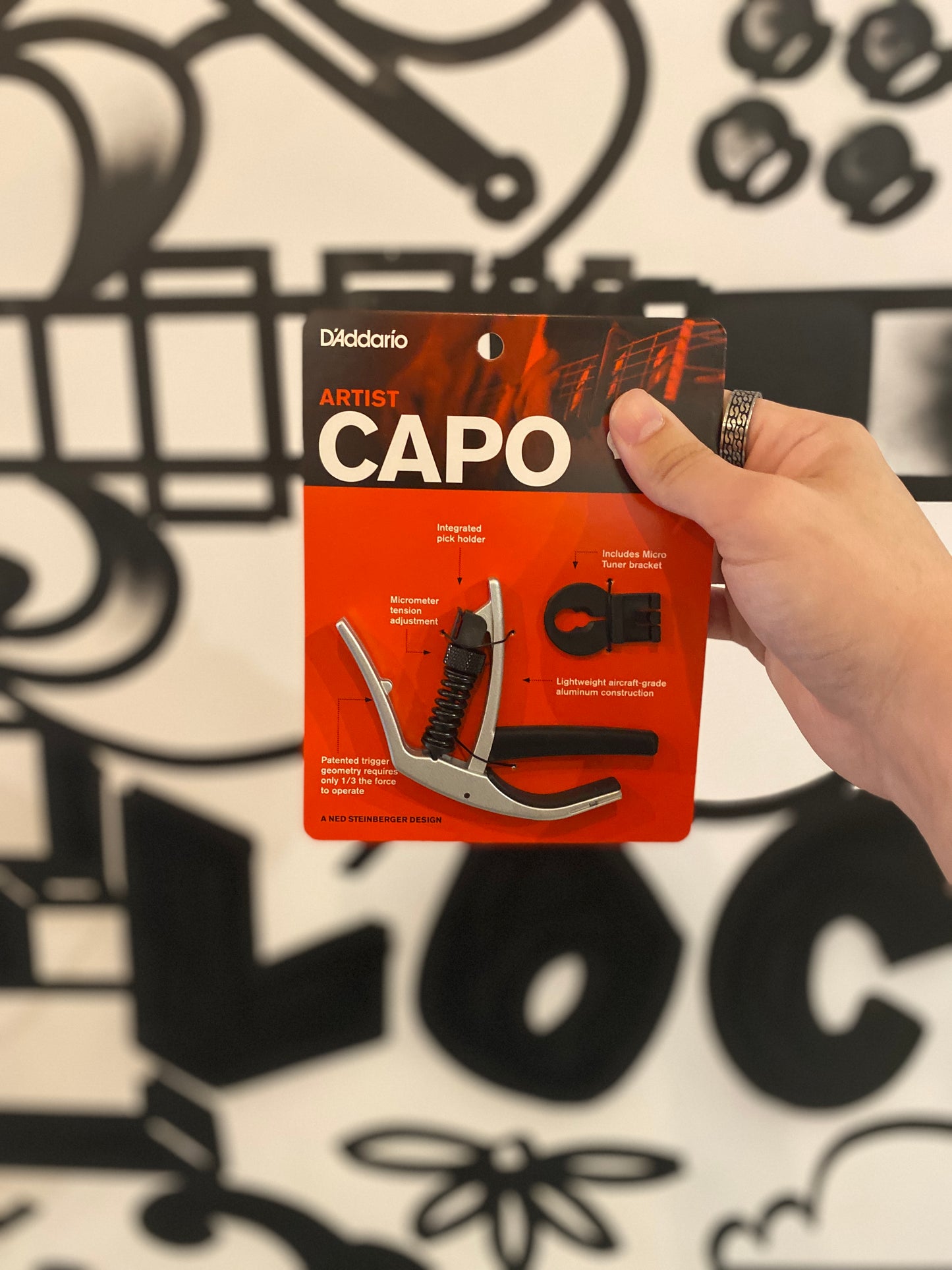 D'Addario Planetwaves NS Artist Capo