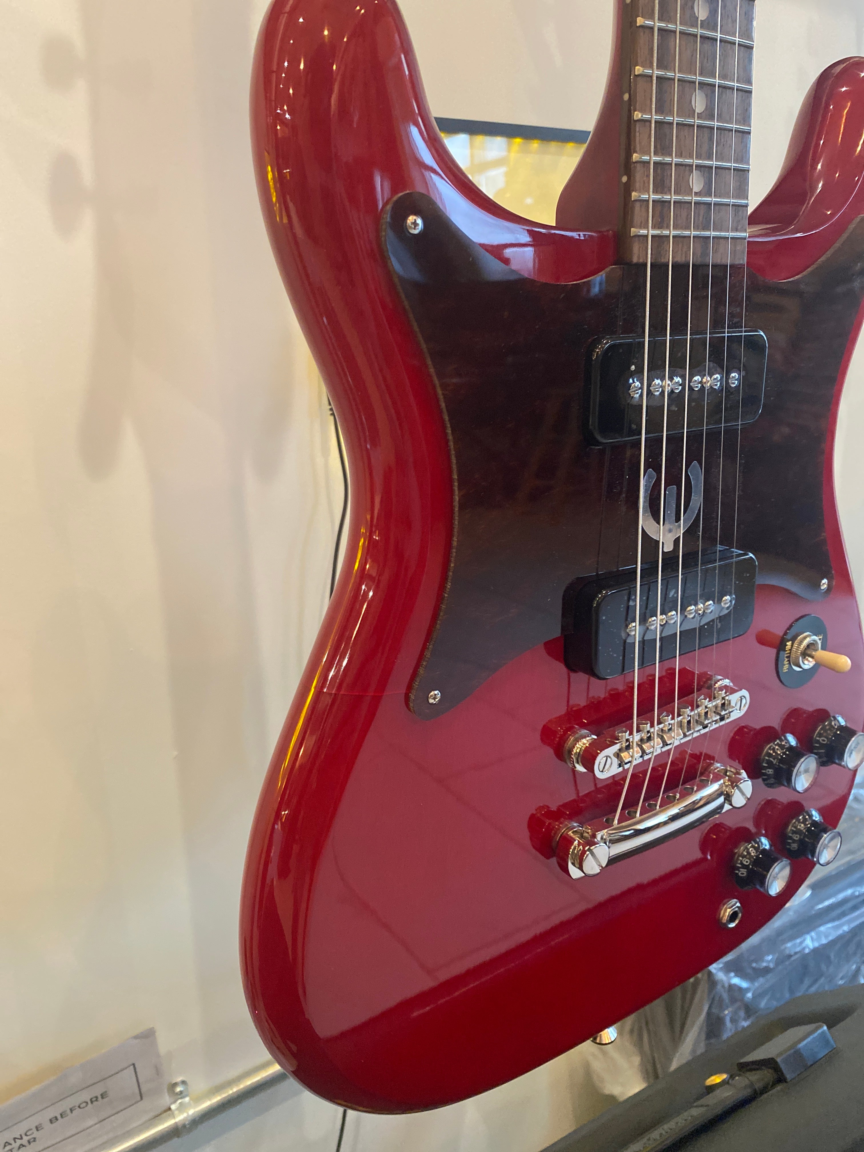 Epiphone Wilshire P-90 - Cherry [Lacquer Finish Crack]