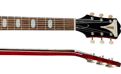 Epiphone Crestwood Custom with Tremotone Tailpiece - Cherry [Pickguard Finish Flaw]