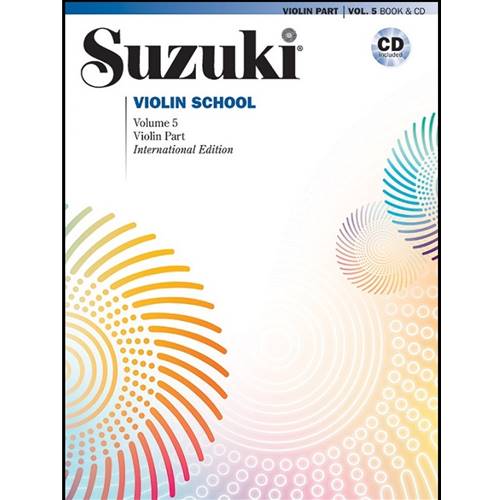 Suzuki Violin School, Volume 5 - Violin Part (w/CD)